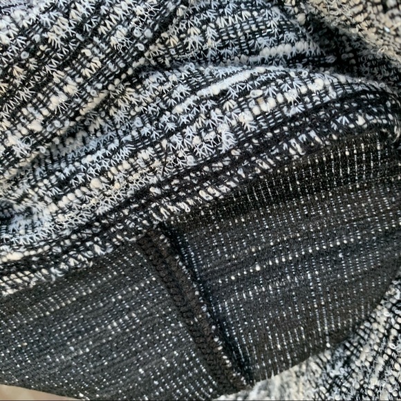 Robbie Bee Petite Black / White Cowl Neck Dress S - Picture 11 of 15